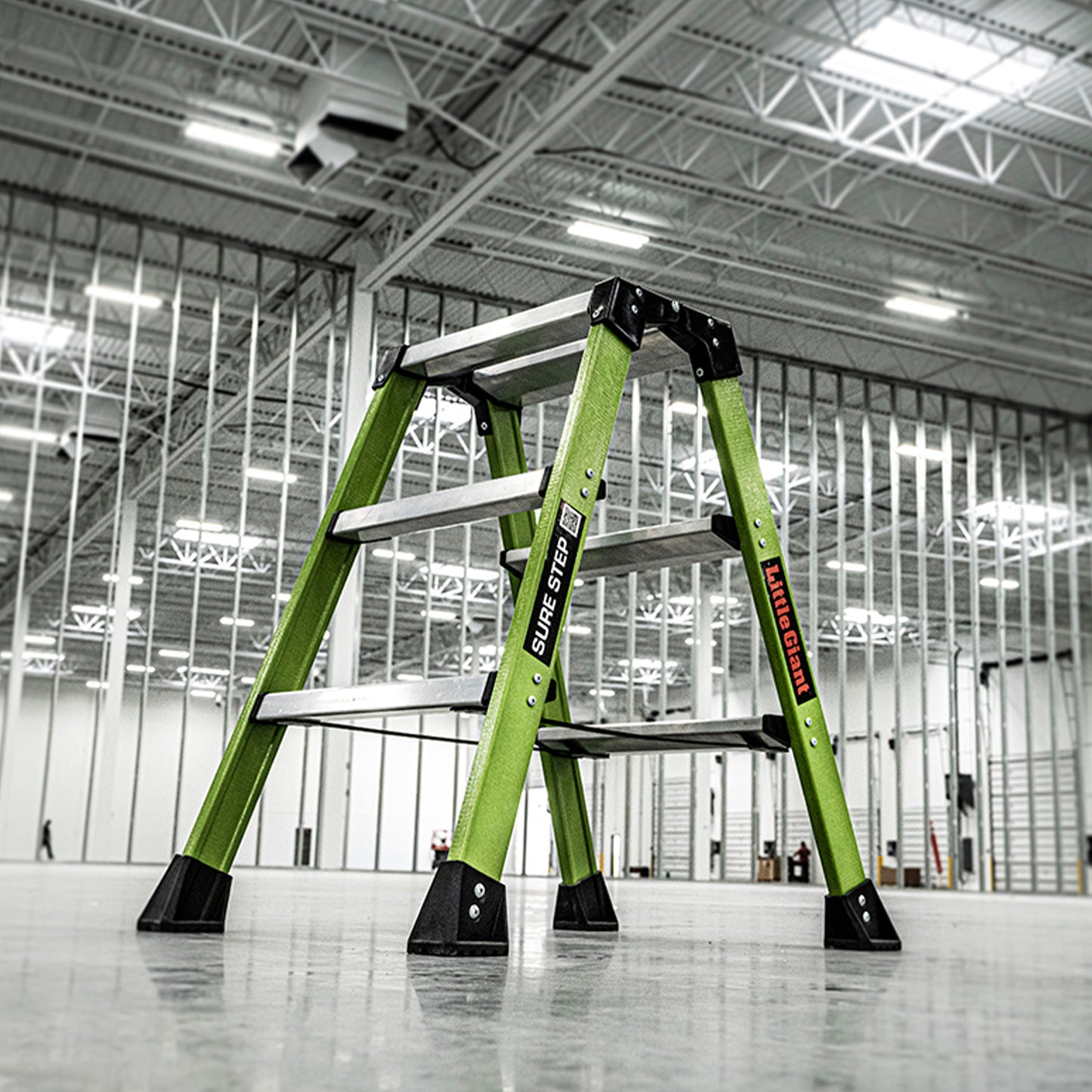 Little Giant Fibreglass Sure Step Ladder - 0.66 m Platform Height