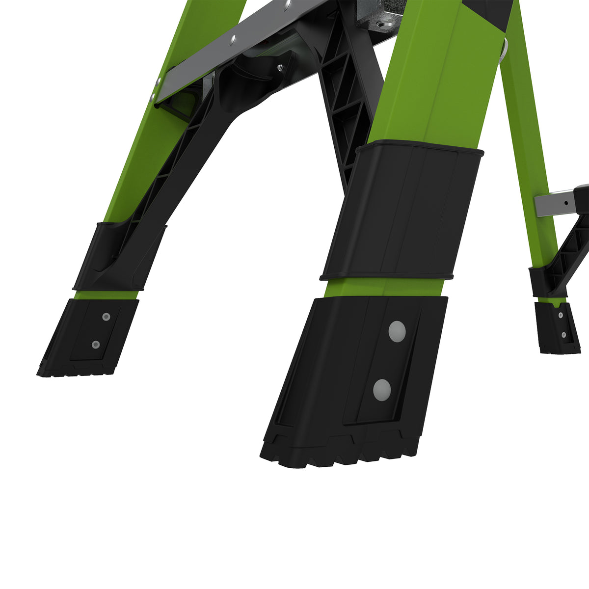 Little Giant Mighty Lite Fibreglass Platform Stepladder With Ground Cue - 6 Tread