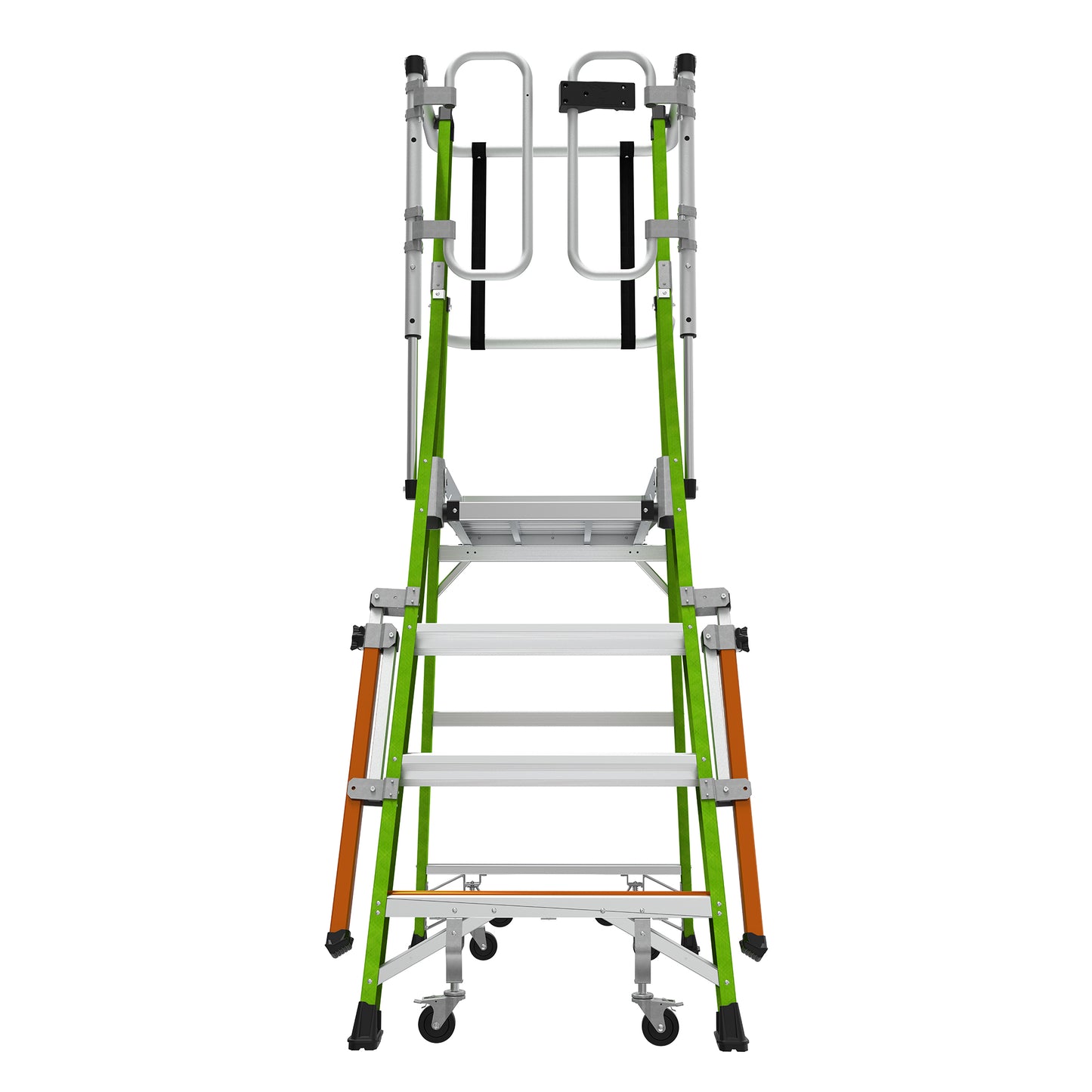 Little Giant Safety Cage Podium 2.0 - 4 Tread Mobile Work Platform