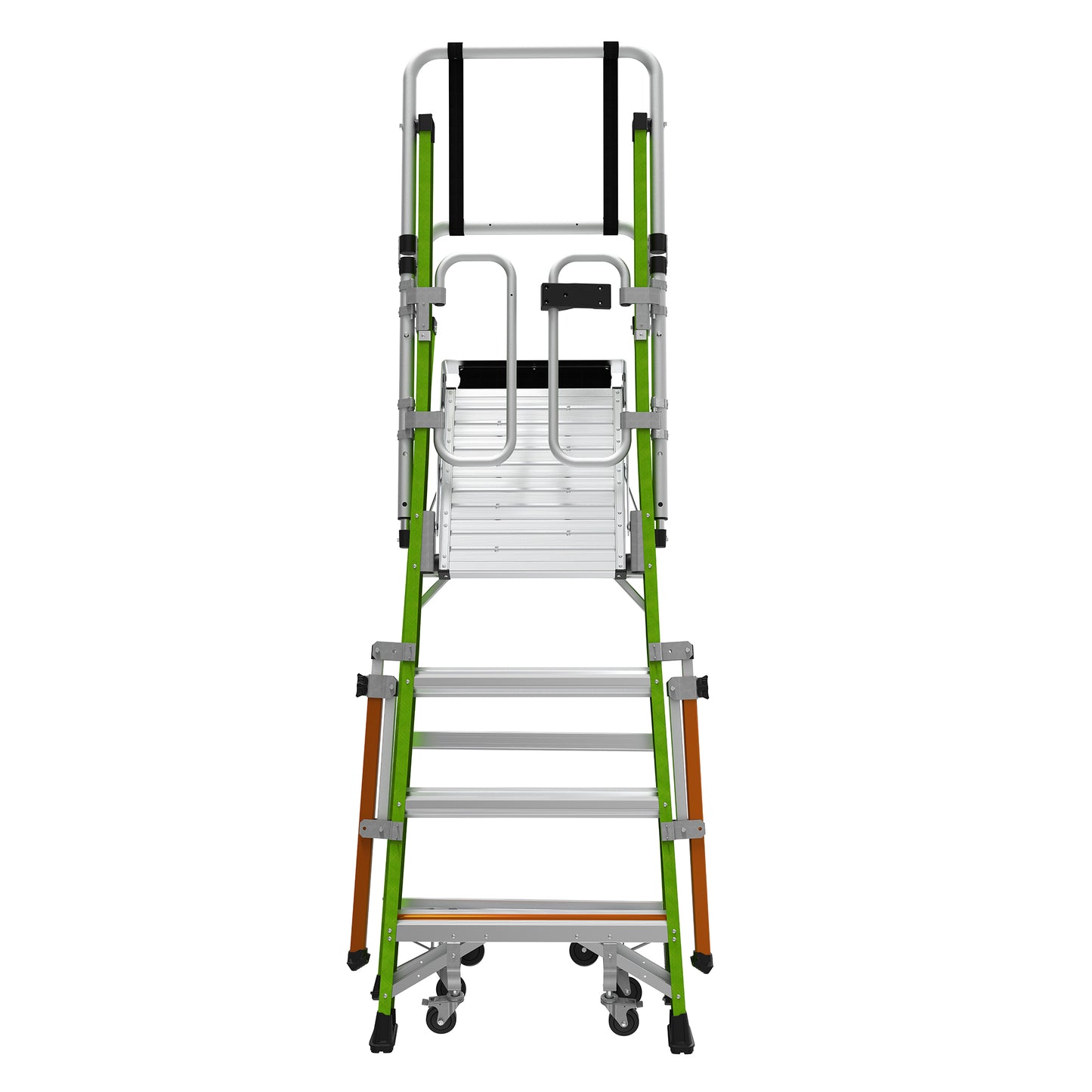 Little Giant Safety Cage Podium 2.0 - 4 Tread Mobile Work Platform