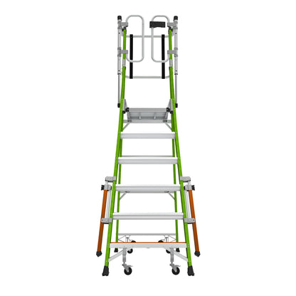 Little Giant Safety Cage Podium 2.0 - 6 Tread Mobile Work Platform