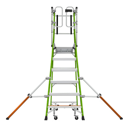 Little Giant Safety Cage Podium 2.0 - 6 Tread Mobile Work Platform