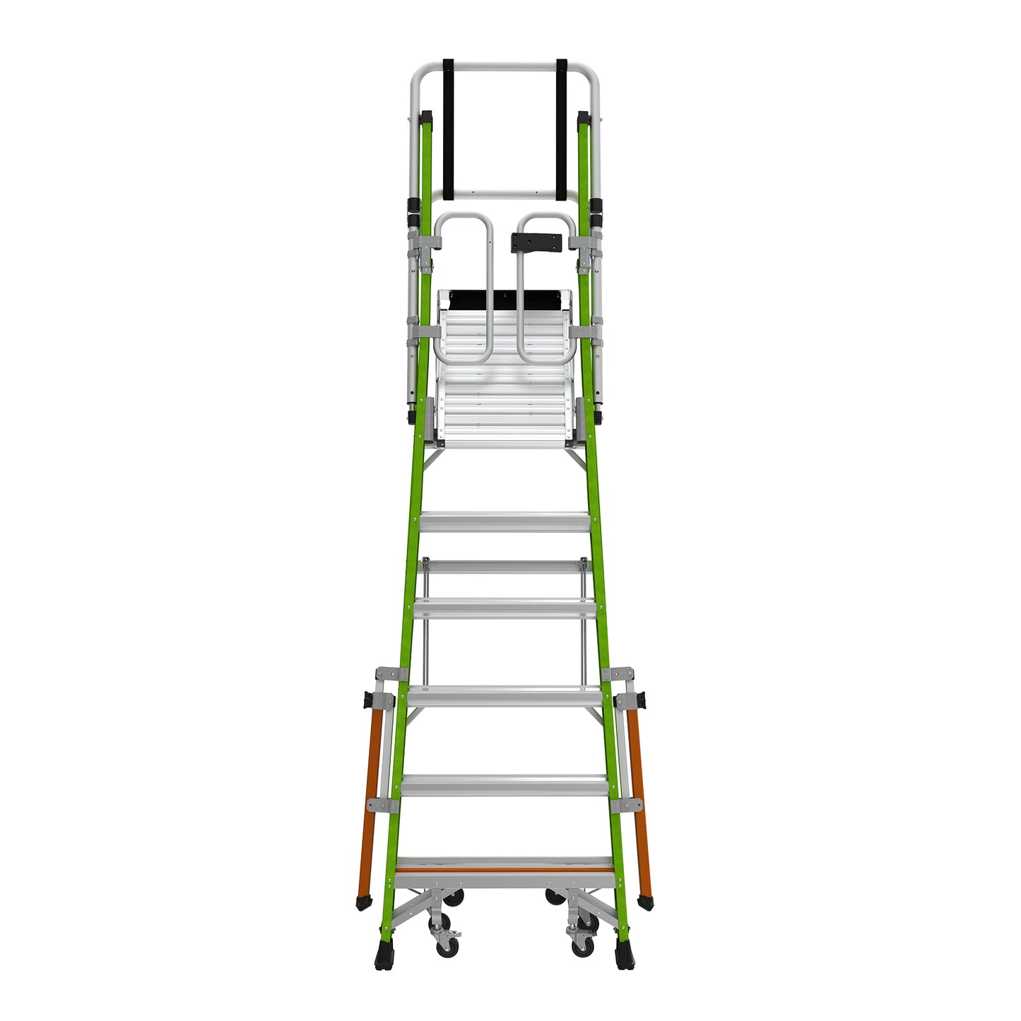 Little Giant Safety Cage Podium 2.0 - 6 Tread Mobile Work Platform