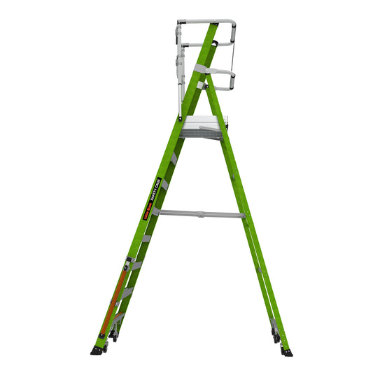 Little Giant Safety Cage Podium 2.0 - 8 Tread Mobile Work Platform