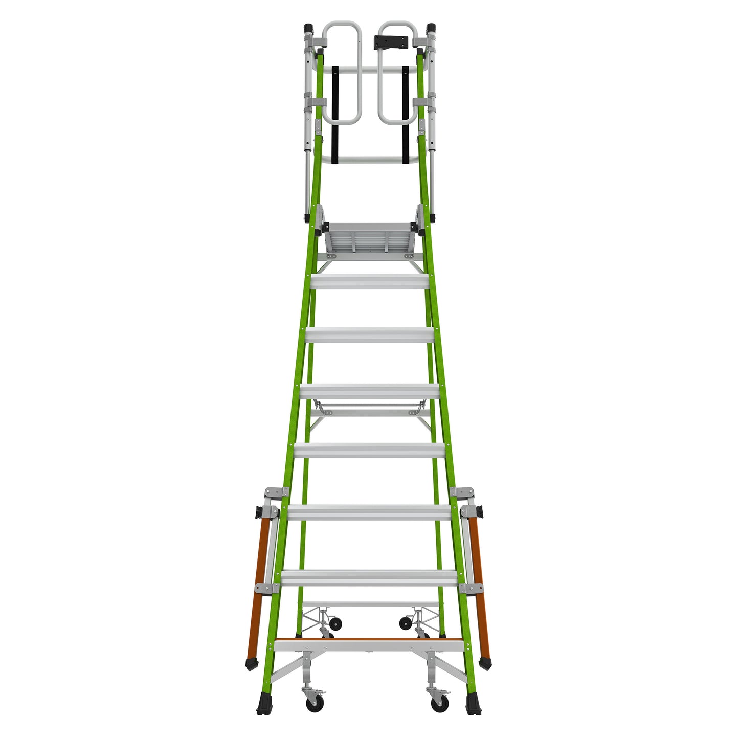 Little Giant Safety Cage Podium 2.0 - 8 Tread Mobile Work Platform