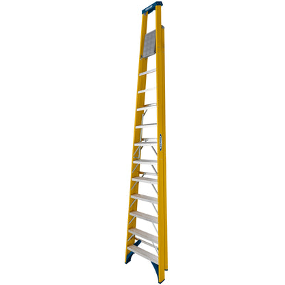 Werner Fibreglass Platform Stepladder 12 Tread