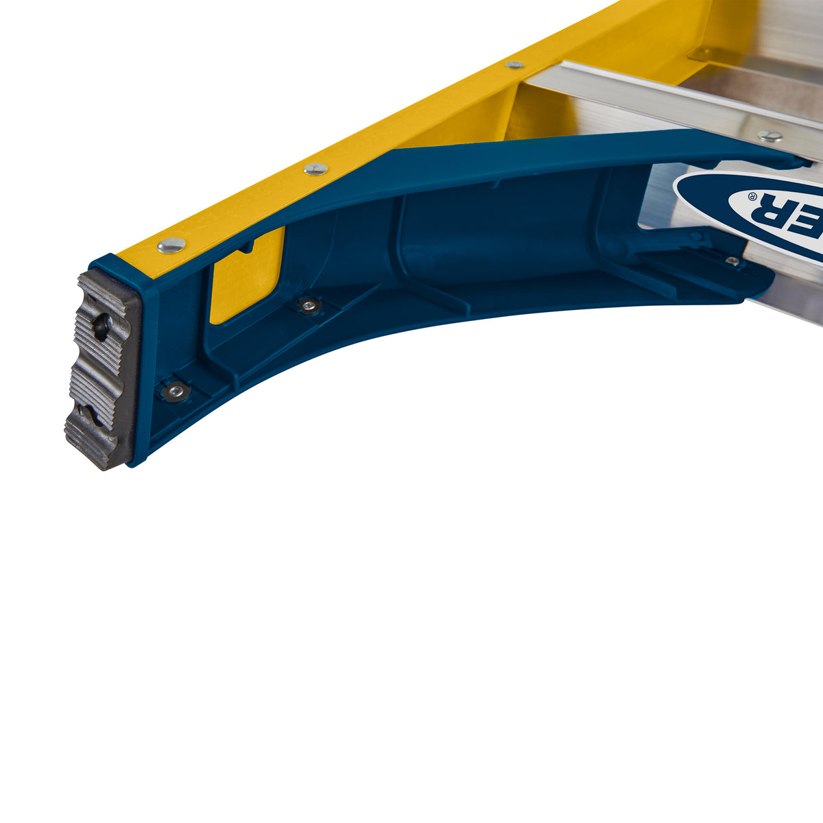 Werner Fibreglass Platform Stepladder 4 Tread