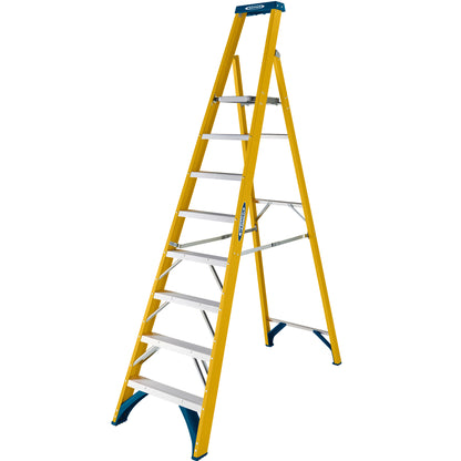 Werner Fibreglass Stepladder 8 Tread