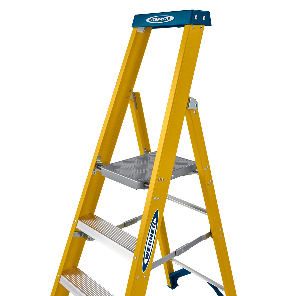 Werner Fibreglass Stepladder 8 Tread