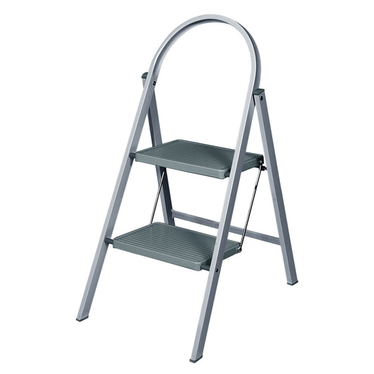 Werner Grey Stepstool - 2 Step Stool