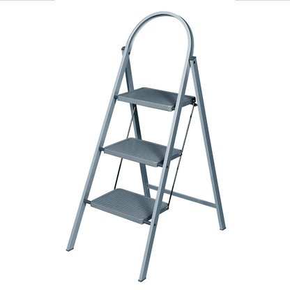 Werner Grey Stepstool - 3 Step Stool