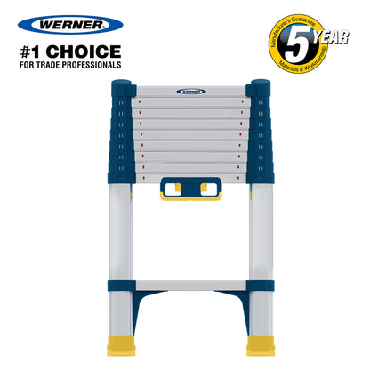 Werner Soft Close Telescopic Extension Ladder - 2.9m
